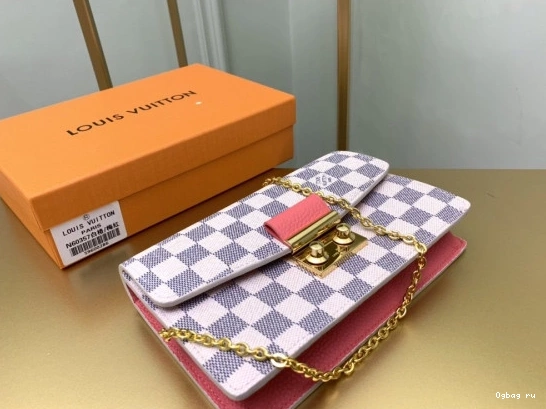 CHAIN CROISETTE VUITTON WALLET LOUIS 0708